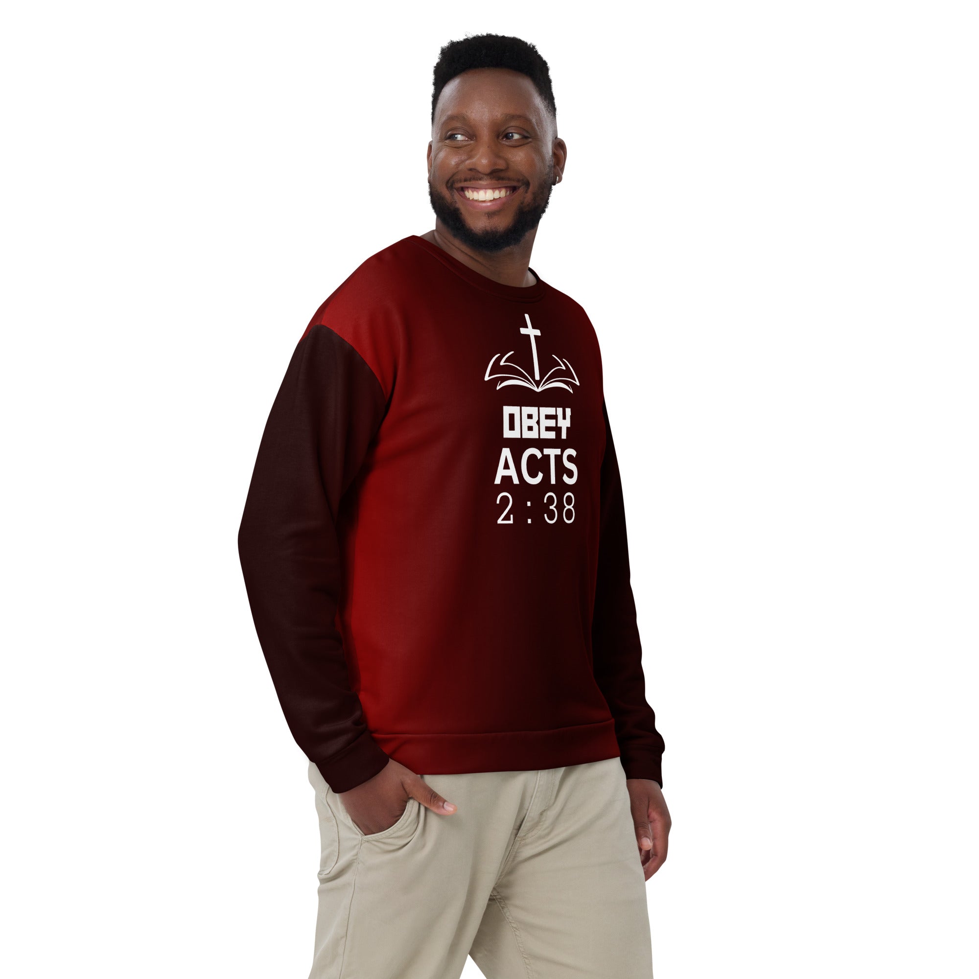 Obey Acts Unisex Sweatshirt