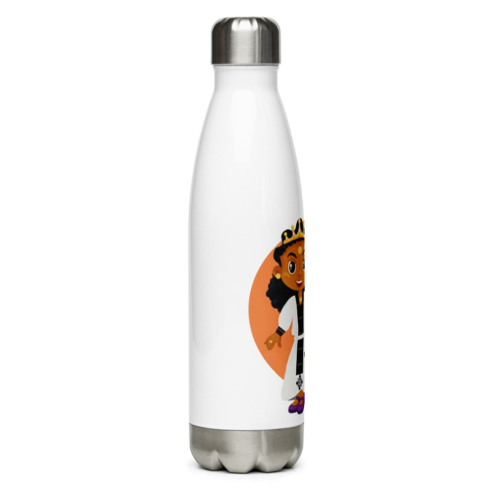 Girl Design Stainless Steel Water Bottle